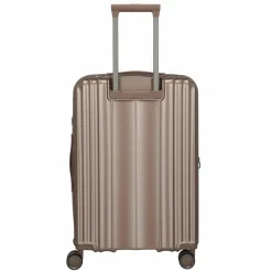 Travelite Hartgepäck|4-Rollen Koffer<Paros 4 Rollen Trolley 65 cm cappuccino