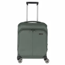 Clearance Travelite Priima 4 Rollen Kabinentrolley 55 cm mit Dehnfalte oliv