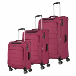 Hot Travelite Skaii 4-Rollen Kofferset 3tlg. abendrot