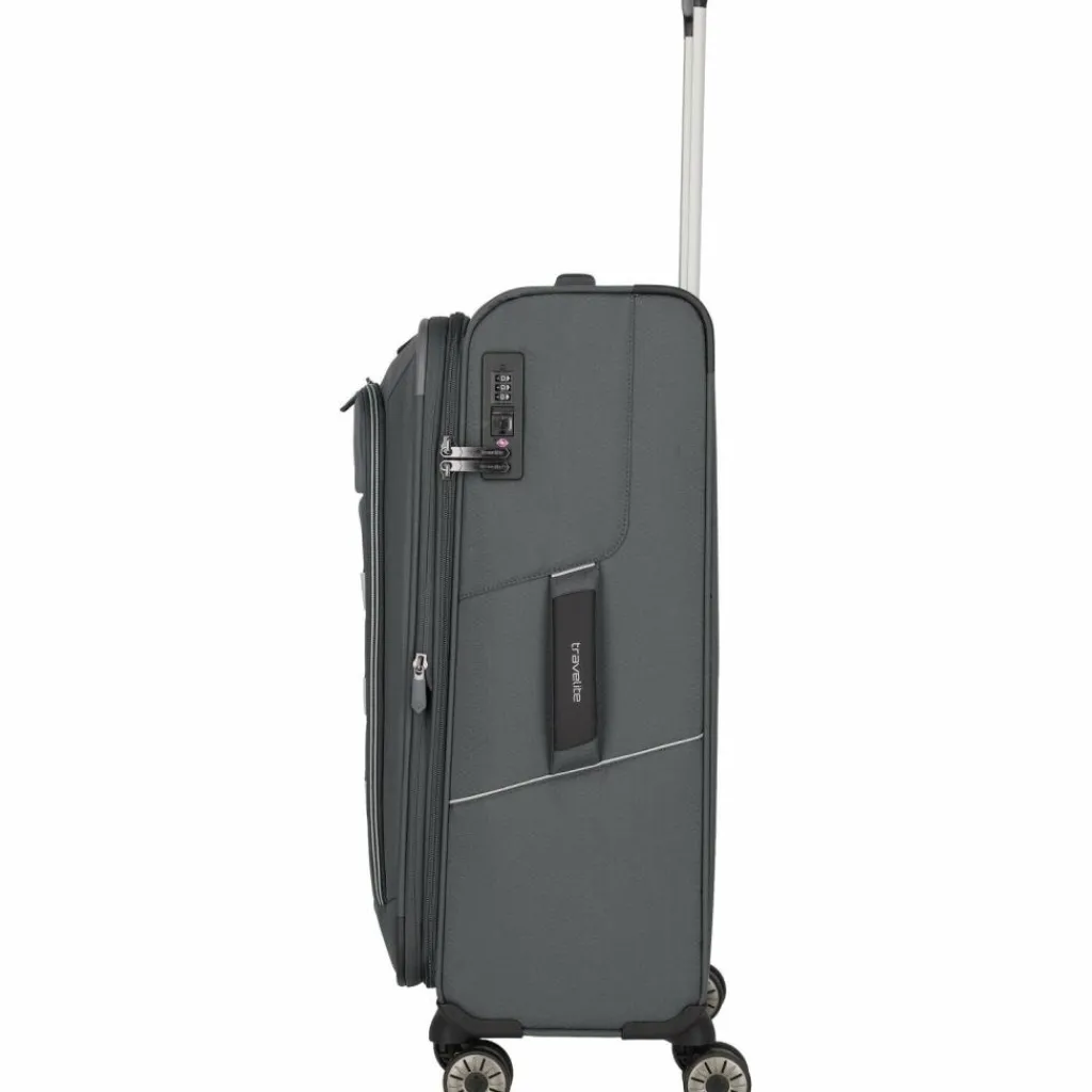 Best Travelite Skaii 4-Rollen Trolley 67 cm gipfelgrau