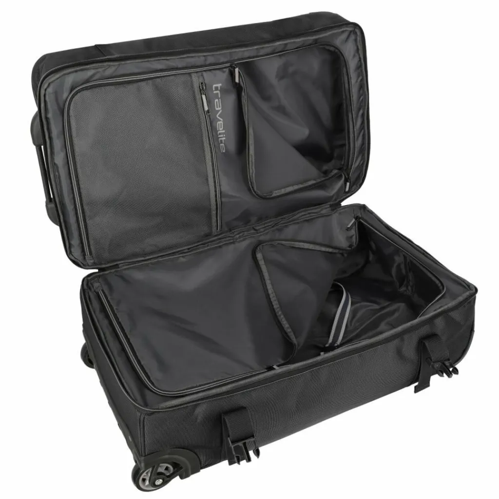Clearance Travelite Tarifa 2 Rollen Reisetasche 70 cm schwarz