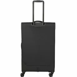 New Travelite Umbria 4 Rollen Trolley L 77 cm mit Dehnfalte black