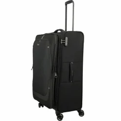 New Travelite Umbria 4 Rollen Trolley L 77 cm mit Dehnfalte black