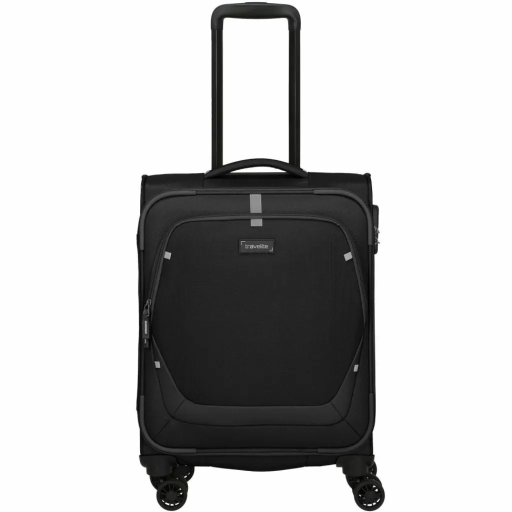 Discount Travelite Umbria 4 Rollen Kabinentrolley S 55 cm black