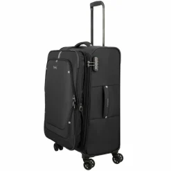 Travelite Koffersets Als Weichgepäck|Koffersets 3-Teilig<Umbria 4 Rollen Kofferset 3-teilig mit Dehnfalte black