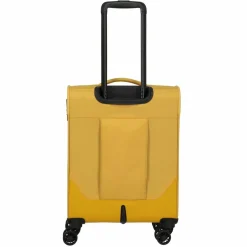 Travelite Weichgepäck Kabinengepäck|4-Rollen Kabinentrolleys<Umbria 4 Rollen Kabinentrolley S 55 cm golden glow