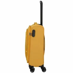 Travelite Weichgepäck Kabinengepäck|4-Rollen Kabinentrolleys<Umbria 4 Rollen Kabinentrolley S 55 cm golden glow