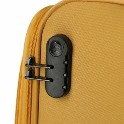 Travelite Weichgepäck Kabinengepäck|4-Rollen Kabinentrolleys<Umbria 4 Rollen Kabinentrolley S 55 cm golden glow