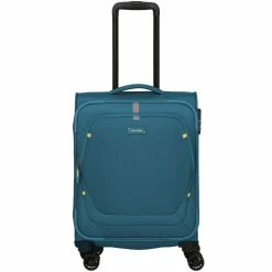 Travelite Weichgepäck Kabinengepäck|4-Rollen Kabinentrolleys<Umbria 4 Rollen Kabinentrolley S 55 cm petrol