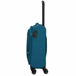 Travelite Weichgepäck Kabinengepäck|4-Rollen Kabinentrolleys<Umbria 4 Rollen Kabinentrolley S 55 cm petrol
