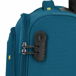 Travelite Weichgepäck Kabinengepäck|4-Rollen Kabinentrolleys<Umbria 4 Rollen Kabinentrolley S 55 cm petrol