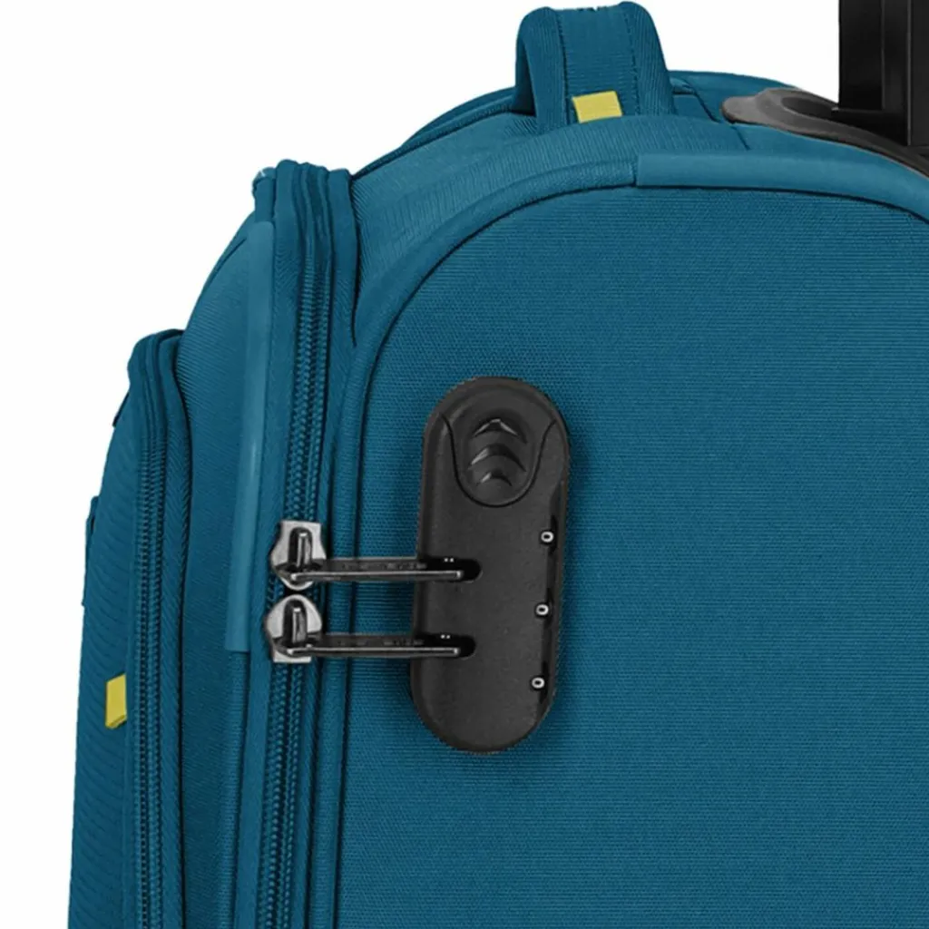 Travelite Weichgepäck Kabinengepäck|4-Rollen Kabinentrolleys<Umbria 4 Rollen Kabinentrolley S 55 cm petrol