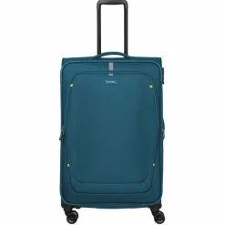 Travelite Umbria 4 Rollen Trolley L 77 cm mit Dehnfalte