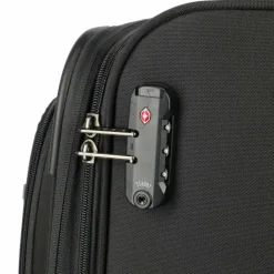 Sale Travelite Umbria 4 Rollen Trolley M 67 cm mit Dehnfalte black