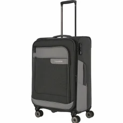 Travelite Weichgepäck|4-Rollen Koffer<Viia 4 Rollen Trolley 67 cm schiefer