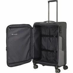 Travelite Weichgepäck|4-Rollen Koffer<Viia 4 Rollen Trolley 67 cm schiefer