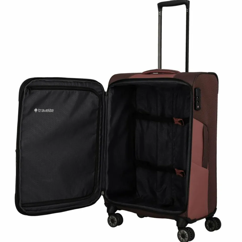 Travelite Koffersets Als Weichgepäck|Koffersets 4-Teilig<VIIA 4-Rollen Kofferset 4tlg. frühlingsrose