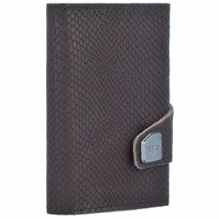 Tru Virtu Click & Slide Kreditkartenetui Geldbörse RFID Leder 6,5 cm