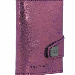 Tru Virtu Click & Slide Kreditkartenetui RFID Leder 6,5 cm