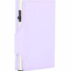 Discount Tru Virtu Click & Slide Kreditkartenetui Geldbörse RFID Leder 6,5 cm matt-silver