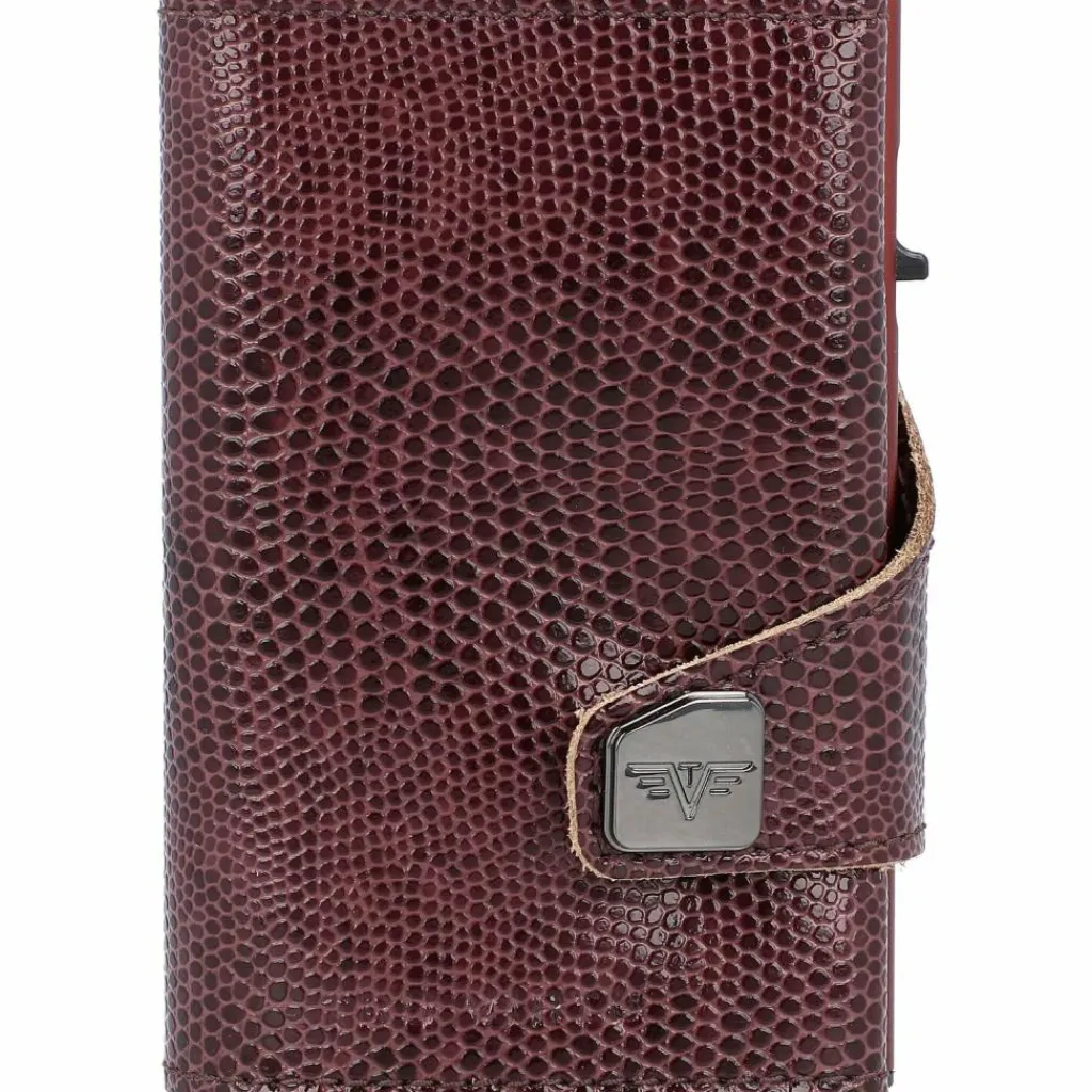 Tru Virtu Click & Slide Kreditkartenetui RFID Leder 6,5 cm