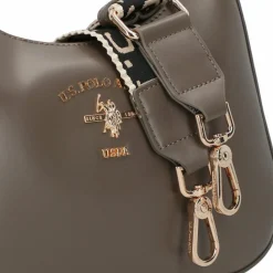 U.S. Polo Assn. Schultertaschen<Heat Schultertasche 25 cm stone