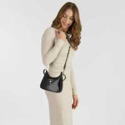 U.S. Polo Assn. Schultertaschen<Heat Schultertasche 25 cm black