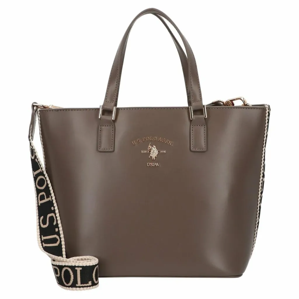 U.S. Polo Assn. Shopper|Henkeltaschen<Heat Shopper Tasche 27 cm stone