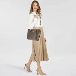 U.S. Polo Assn. Shopper|Henkeltaschen<Heat Shopper Tasche 27 cm stone