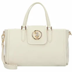 U.S. Polo Assn. Henkeltaschen<Jodhpur Handtasche 30 cm ivory