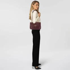 U.S. Polo Assn. Schultertaschen<Jones Chic Schultertasche 28 cm plum