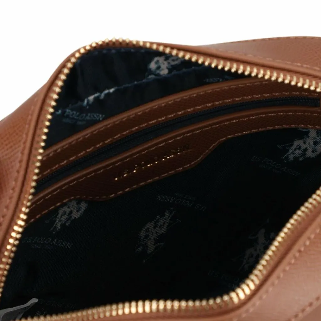 U.S. Polo Assn. Umhängetaschen<Jones Umhängetasche 20 cm brown