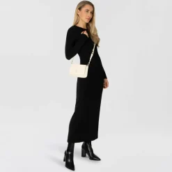 Outlet U.S. Polo Assn. Mansion Umhängetasche 20 cm off white