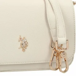 Outlet U.S. Polo Assn. Mansion Umhängetasche 20 cm off white