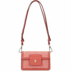 New U.S. Polo Assn. NEW HAMPTON Umhängetasche 20 cm coral
