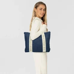 U.S. Polo Assn. Shopper|Schultertaschen<Pool Party Shopper Tasche 52.5 cm navy