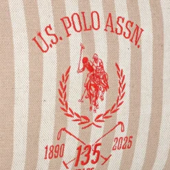 U.S. Polo Assn. Shopper|Schultertaschen<Pool Party Shopper Tasche 40 cm natural