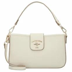 U.S. Polo Assn. Standfort Schultertasche 32 cm off white