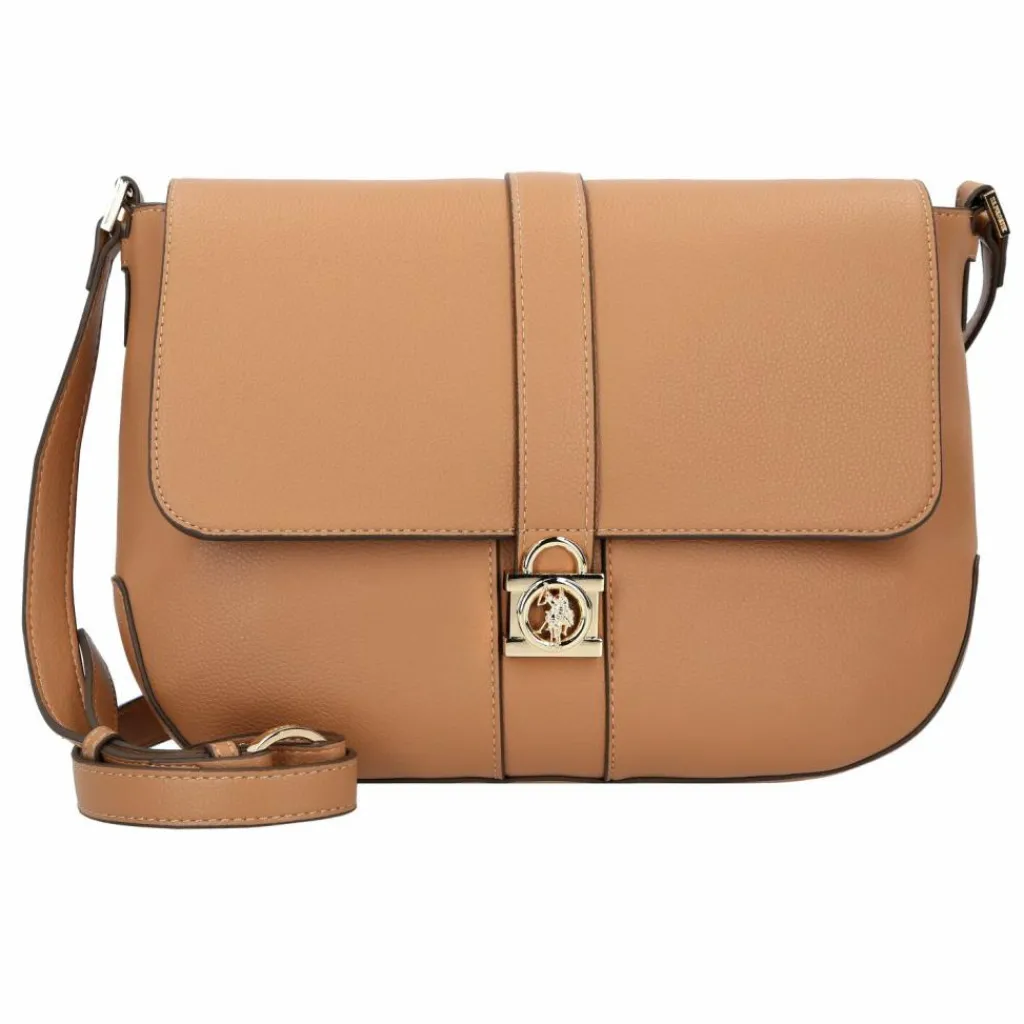 Outlet U.S. Polo Assn. Winterberry Umhängetasche 34 cm camel