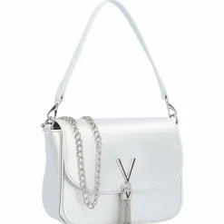 Online Valentino Divina Schultertasche 23 cm argento