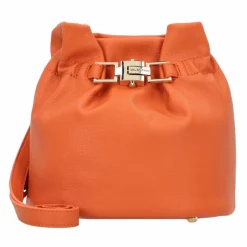 Valentino Umhängetaschen<Fedora Umhängetasche Leder 21 cm arancio