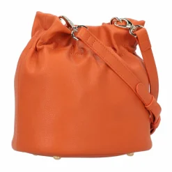 Valentino Umhängetaschen<Fedora Umhängetasche Leder 21 cm arancio