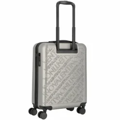 New Valentino Mars 4 Rollen Kabinentrolley 54 cm silver