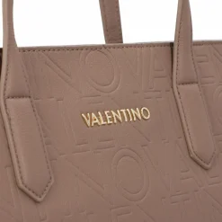 Outlet Valentino Pansy PANSY Shopper Tasche 35 cm taupe