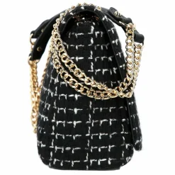 Valentino Tweed Schultertasche 26 cm