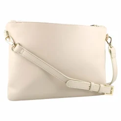 Hot Valentino Whitney Clutch Tasche 25 cm ecru