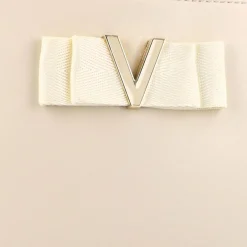 Hot Valentino Whitney Clutch Tasche 25 cm ecru