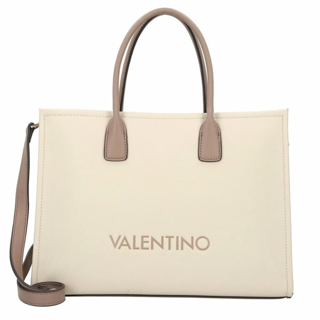 Sale Valentino Wilk Shopper Tasche 34 cm ecru-taupe