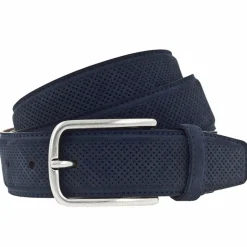 Outlet Vanzetti Gürtel Leder navy