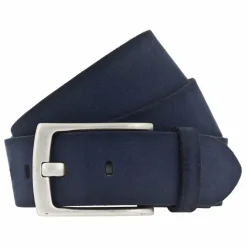 Vanzetti Herrengürtel<Gürtel Leder navy